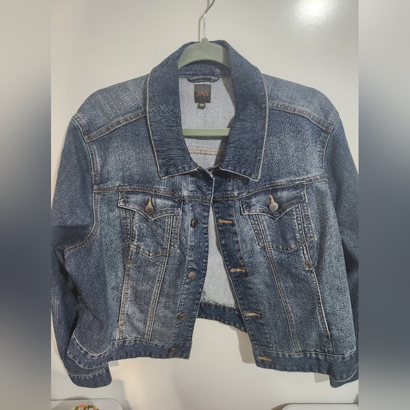 Womens JAG jean jacket, size 1x - Picture 10 of 10